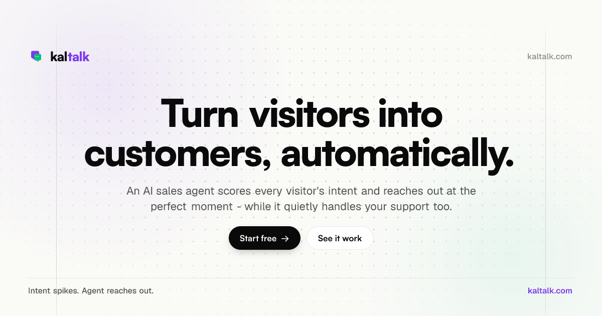 KalTalk social preview